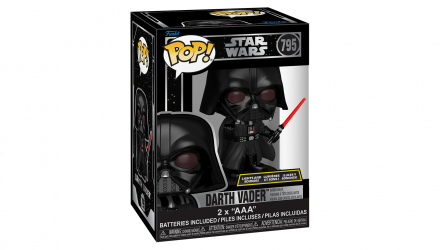 Фігурка FUNKO POP! Зоряні Війни Дарт Вейдер з Підсвіткою і Звуком Преміум Lights and Sounds Darth Vader with Lightsaber 122mm 795 86454 - Retromagaz, image 1