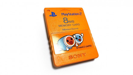 Карта Памяти Sony PlayStation 2 SCPH-10020 Taiko no Tatsujin Limited Edition 8MB Orange Б/У - Retromagaz, image 3