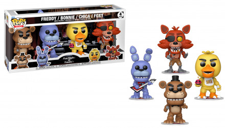 Пак Фигурок FUNKO POP! 5 Ночей у Фредди Five Nights at Freddy’s 4-Pack 137mm 95660 - Retromagaz, image 4