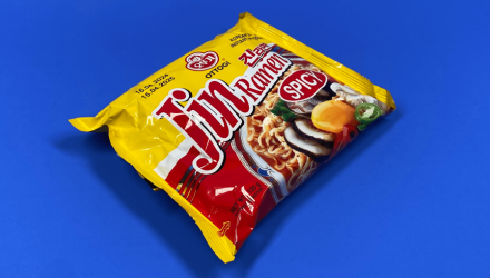 Набір Локшина Ottogi 4шт Jin Ramen Spicy Овочі Яловичина Гостра 120g - Retromagaz, image 1