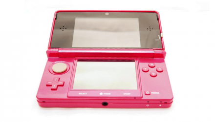 Набір Консоль Nintendo 3DS Модифікована 32GB Gloss Pink + 10 Вбудованих Ігор Б/У  + Чохол Твердий RMC Trans Clear Новий + Захисна Плівка   Новий - Retromagaz, image 5