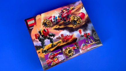 Конструктор Lego Штормовой Робот Всадник Кая Ninjago 71830 Без Фигурок Новый - Retromagaz, image 4