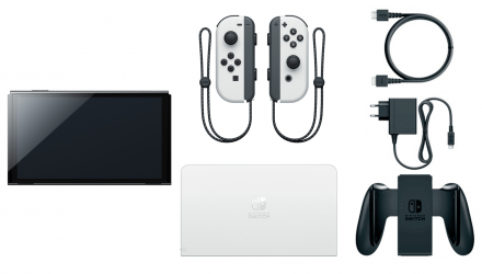 Консоль Nintendo Switch OLED Model HEG-001 64GB (045496453435) White Б/У Отличный - Retromagaz, image 3