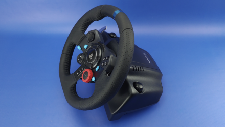 Набор Руль Logitech PlayStation 4 G29 Black Новый  + Игра Sony Gran Turismo 7 Русская Озвучка - Retromagaz, image 5