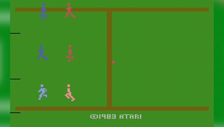 Гра Atari 2600 RealSports Soccer Football Black Б/У - Retromagaz, image 1