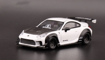 Машинка Premium MINI GT GR86 LB Nation 1:64 MGT00769 White - Retromagaz, image 2