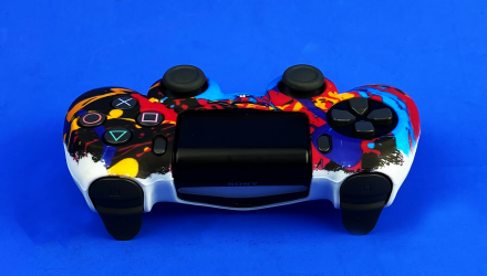 Чохол Силіконовий RMC PlayStation 4 Blot Blue Новий - Retromagaz, image 4