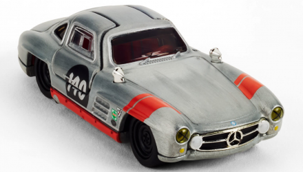 Машинка Premium Hot Wheels Mercedes-Benz 300 SL Elite 64 1:64 JNF05 Grey - Retromagaz, image 4