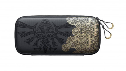 Чехол Твердый Nintendo Switch OLED Model с Защитной Пленкой The Legend of Zelda: Tears of the Kingdom Edition Black Новый - Retromagaz, image 2