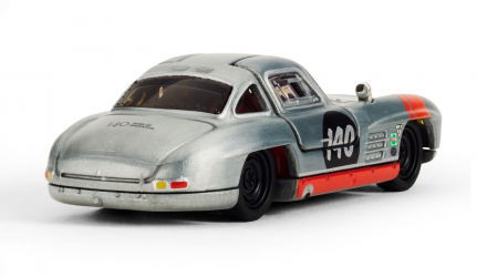 Машинка Premium Hot Wheels Mercedes-Benz 300 SL Elite 64 1:64 JNF05 Grey - Retromagaz, image 2