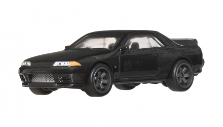 Машинка Premium Hot Wheels Nissan Skyline GT-R (BNR32) Fast & Furious 1:64 JBL97 Black - Retromagaz, image 1