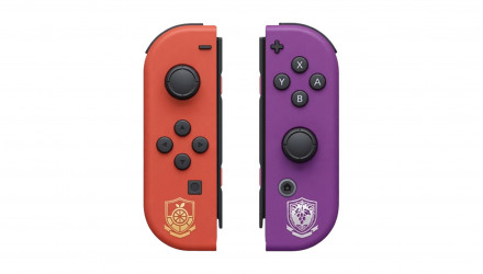 Контролери Бездротовий Nintendo Switch Joy-Con Pokemon Scarlet & Violet Limited Edition Red Purple Б/У - Retromagaz, image 1