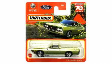 Машинка Велике Місто Matchbox 1970 Ford Ranchero Roadtrip 1:64 HLC54 Green - Retromagaz, image 1