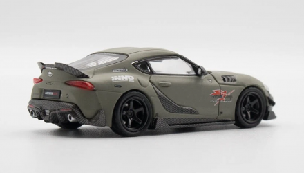 Машинка Premium INNO64 Toyota Supra A90 Darwin Pro 1:64 IN64-A90DP-MATGR Green - Retromagaz, image 2