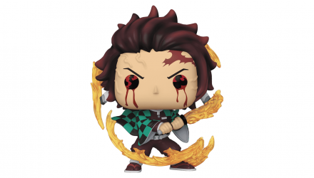 Фигурка FUNKO POP! Клинок Рассекающий Демонов Тандзиро Камадо Demon Slayer Tanjiro Kamado Sun Breathing 116mm 1748 80334 - Retromagaz, image 2