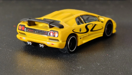 Машинка Premium Hot Wheels '95 Lamborghini Diablo SV Boulevard 1:64 JBL13 Yellow - Retromagaz, image 2
