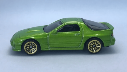 Машинка Базовая Hot Wheels '89 Mazda Savanna RX-7 FC3S The `80S 1:64 HKG81 Green - Retromagaz, image 4