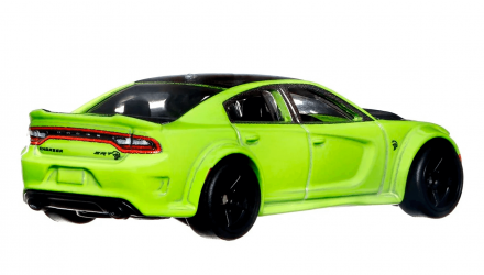 Машинка Premium Hot Wheels '20 Dodge Charger Hellcat American Scene 1:64 HCK04 Green - Retromagaz, image 3