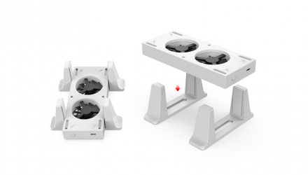 Набір Консоль Microsoft Xbox Series S 512GB White Б/У  + Геймпад Бездротовий Robot + Додаткове охолодження Дротовий Dobe TYX-0658 Новий - Retromagaz, image 1