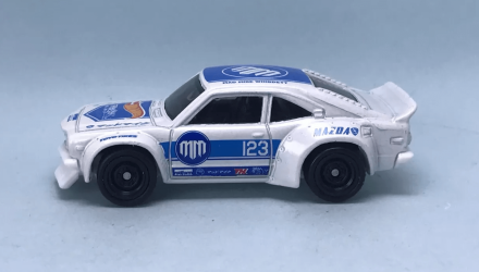 Машинка Базова Hot Wheels Mazda RX-3 Super Treasure Hunt STH Drift 1:64 GTD00 White - Retromagaz, image 3