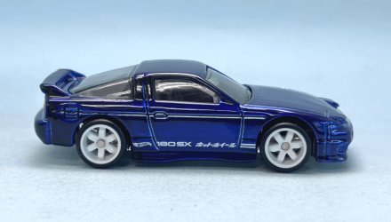 Машинка Базовая Hot Wheels '96 Nissan 180SX Type X Super Treasure Hunt STH The `90S 1:64 HTF41 Blue - Retromagaz, image 3