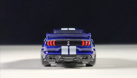 Тематическая Машинка Hot Wheels 2020 Ford Mustang Shelby GT500 Gran Turismo 1:64 HRV66 Blue - Retromagaz, image 5