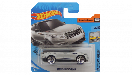 Машинка Базова Hot Wheels Range Rover Velar Factory Fresh 1:64 FYB37 Silver - Retromagaz, image 1