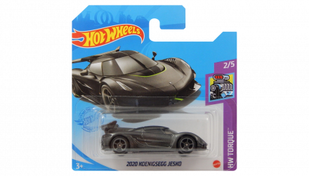 Машинка Базовая Hot Wheels 2020 Koenigsegg Jesko Torque 1:64 GRY04 Grey - Retromagaz, image 1