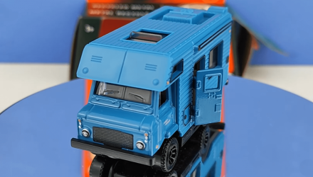 Тематична Машинка Matchbox 1965 Land Rover Series II Forward Control Moving Parts 1:64 FWD28/HVM81 Blue - Retromagaz, image 1