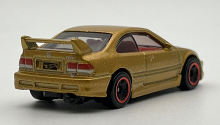 Машинка Базова Hot Wheels Honda Civic Si J-Imports 1:64 HTC41 Gold - Retromagaz, image 3