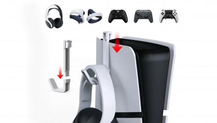 Зарядное Устройство Проводной RMC PlayStation 5 Slim с RGB-подсветкой JYS-P5196 Black Новый - Retromagaz, image 3
