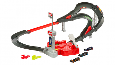 Набір Hot Wheels Траса для перегонів Formula One 1:64 JDY15 Orange - Retromagaz, image 1