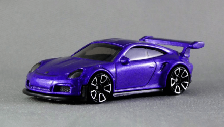 Машинка Базова Hot Wheels Porsche 911 GT3 RS Factory Fresh 1:64 FYC47 Purple - Retromagaz, image 2