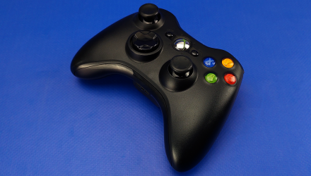 Геймпад Бездротовий Microsoft Xbox 360 Black Б/У - Retromagaz, image 3