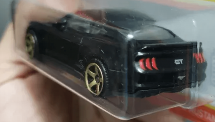 Машинка Велике Місто Matchbox 19 Ford Mustang Coupe Metro 1:64 JFN11 Black - Retromagaz, image 4