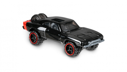 Машинка Базова Hot Wheels '70 Dodge Charger Fast & Furious Baja Blazers 1:64 HCV70 Black - Retromagaz, image 2