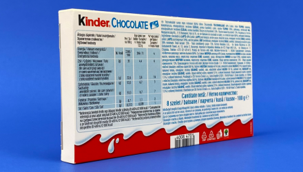 Набор Шоколад Молочный 4шт Kinder Chocolate 8 Pieces 100g - Retromagaz, image 4