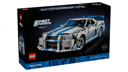 Конструктор Lego 2 Fast 2 Furious Nissan Skyline GT-R (R34) Car Technic 42210 Новий - Retromagaz, image 1