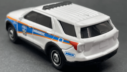 Машинка Велике Місто Matchbox 2023 Ford Police Interceptor Utility Highway 1:64 HVN42 White - Retromagaz, image 2