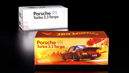 Машинка Premium Hot Wheels Porsche Porsche 911 Turbo 3.3 Targa Red Line Club RLC 1:64 JJY65 Bronze - Retromagaz, image 6