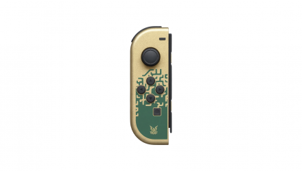 Контроллеры Беспроводной Nintendo Switch Joy-Con Zelda Tears of The Kingdom Edition Gold Green Новый - Retromagaz, image 4