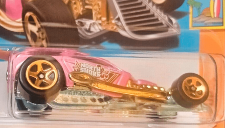 Машинка Базова Hot Wheels Surf Crate Treasure Hunts Surf's Up 1:64 HKL06 Pink - Retromagaz, image 3