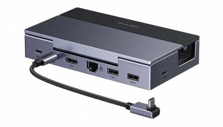 Док-Станция Ugreen Steam Deck Dock 6-in-1 USB-C Hub Dark Grey Новый - Retromagaz, image 1
