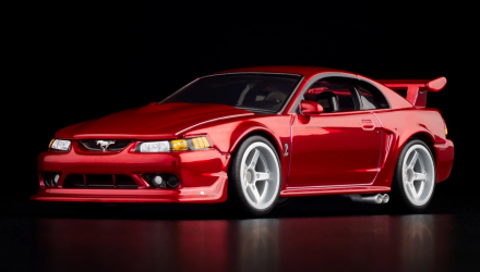 Машинка Premium Hot Wheels 2000 Ford Mustang SVT Cobra R Red Line Club RLC 1:64 JCP10 Red - Retromagaz, image 2