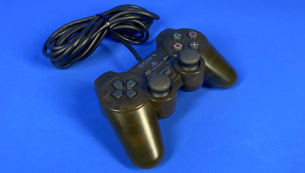 Геймпад Проводной Sony PlayStation 2 SCPH-10010 DualShock 2 Прозрачный Zen Clear Black Б/У - Retromagaz, image 1