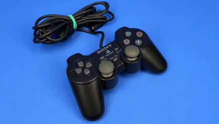 Геймпад Дротовий Sony PlayStation 2 SCPH-10010 DualShock 2 Black 2.5m Б/У - Retromagaz, image 2