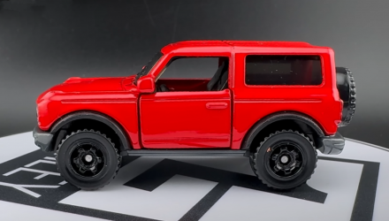 Тематическая Машинка Matchbox 2021 Ford Bronco Moving Parts 1:64 FWD28/HVN05 Red - Retromagaz, image 4