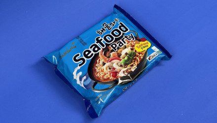 Набір Локшина Samyang 10шт Seafood Party Гостра 125g - Retromagaz, image 2