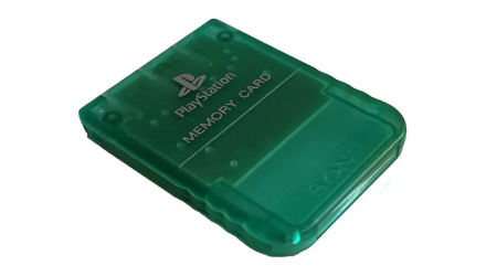 Карта Памяти Sony PlayStation 1 SCPH-1193 Winter Christmas Limited Edition 1MB Trans-Green Б/У - Retromagaz, image 3