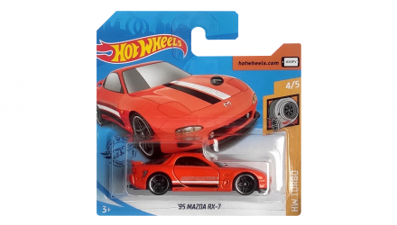 Машинка Базовая Hot Wheels '95 Mazda RX-7 Turbo 1:64 GHD02 Orange - Retromagaz, image 1